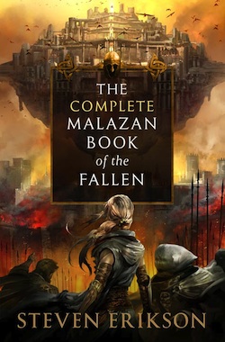 Malazan Book of the Fallen book cover