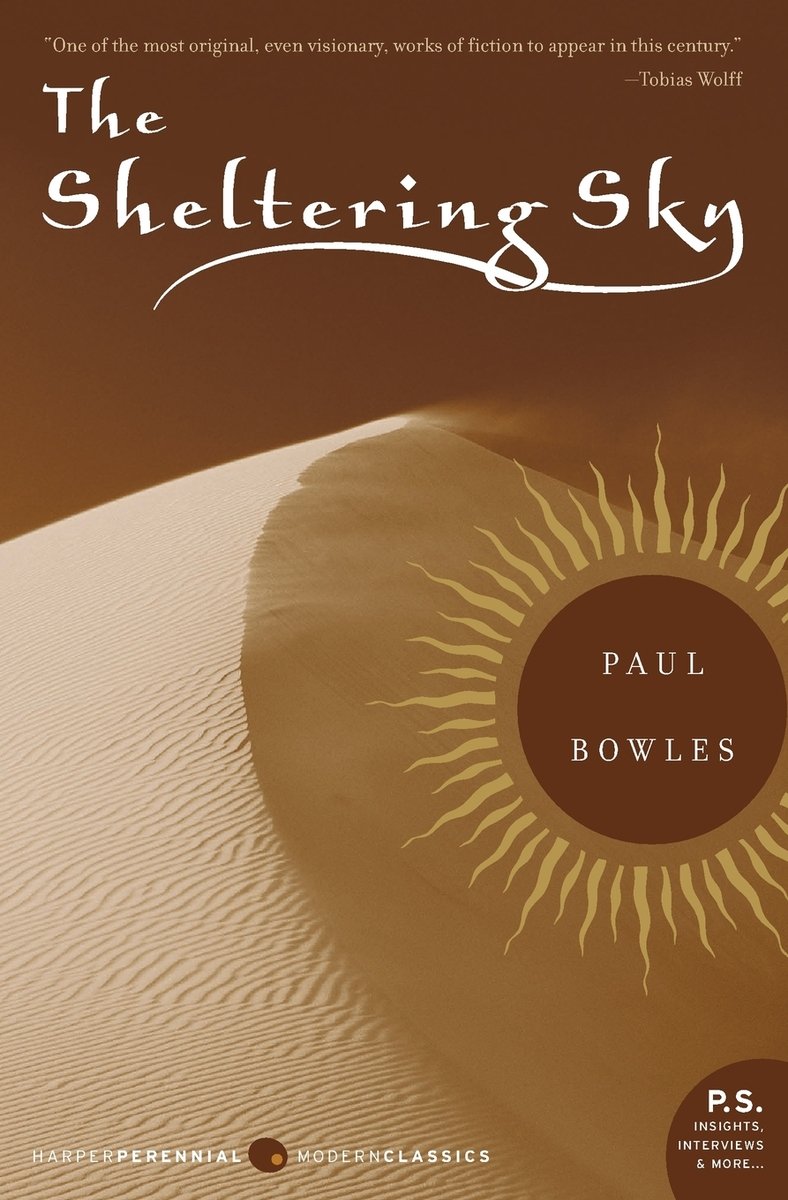 The Sheltering Sky book cover