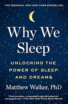 Why We Sleep book cover
