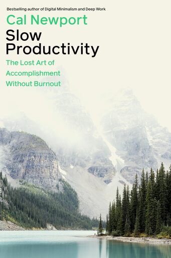 Slow Productivity book cover